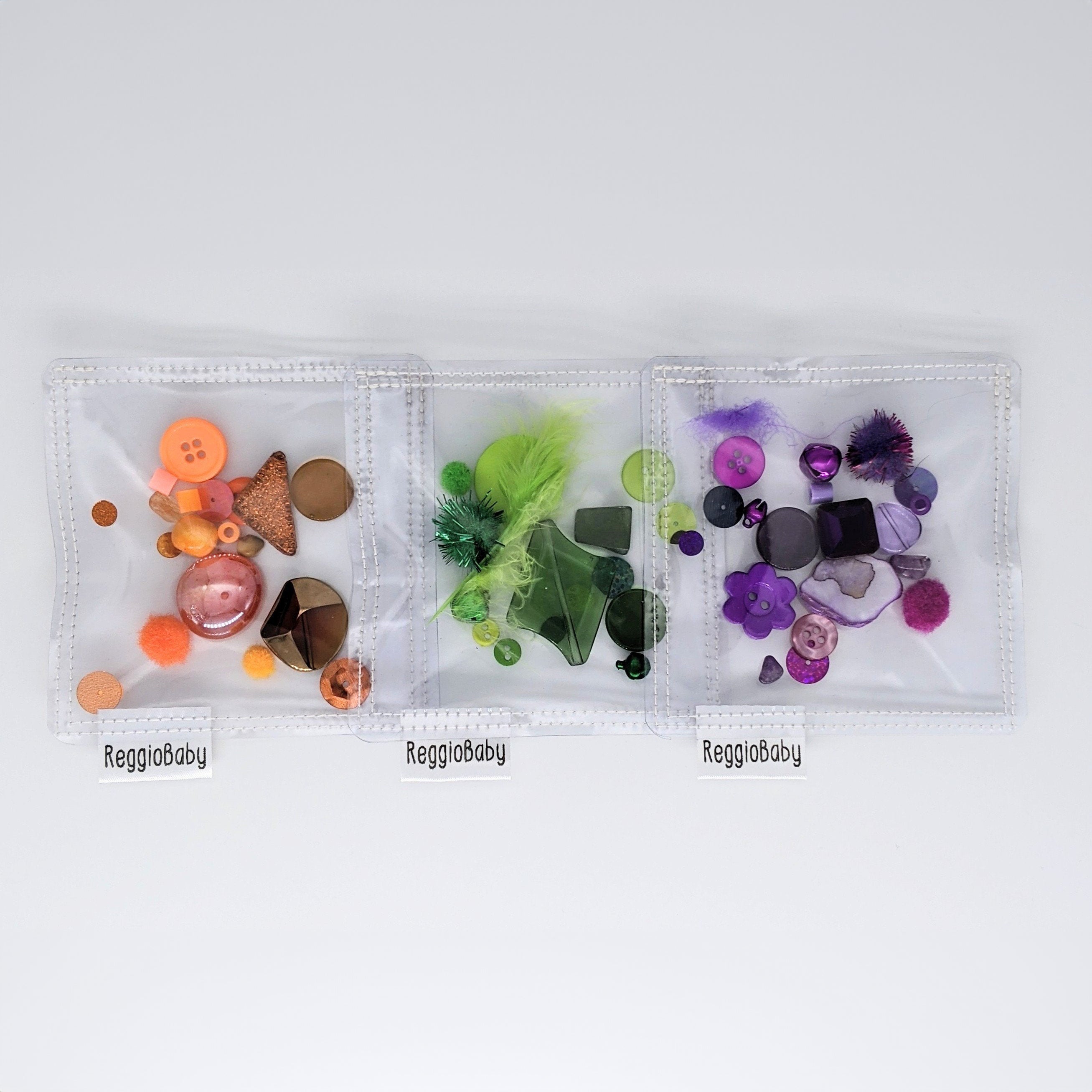 Clear Sensory Toy Rainbow Sets