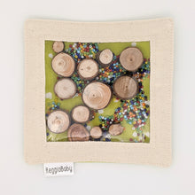 Load image into Gallery viewer, Large Sensory Toy with Tree Pieces and Glass Beads
