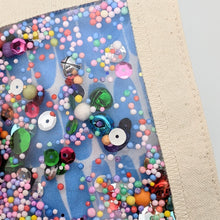 Load image into Gallery viewer, Large Sensory Toy with Bells, Balls and Sequins
